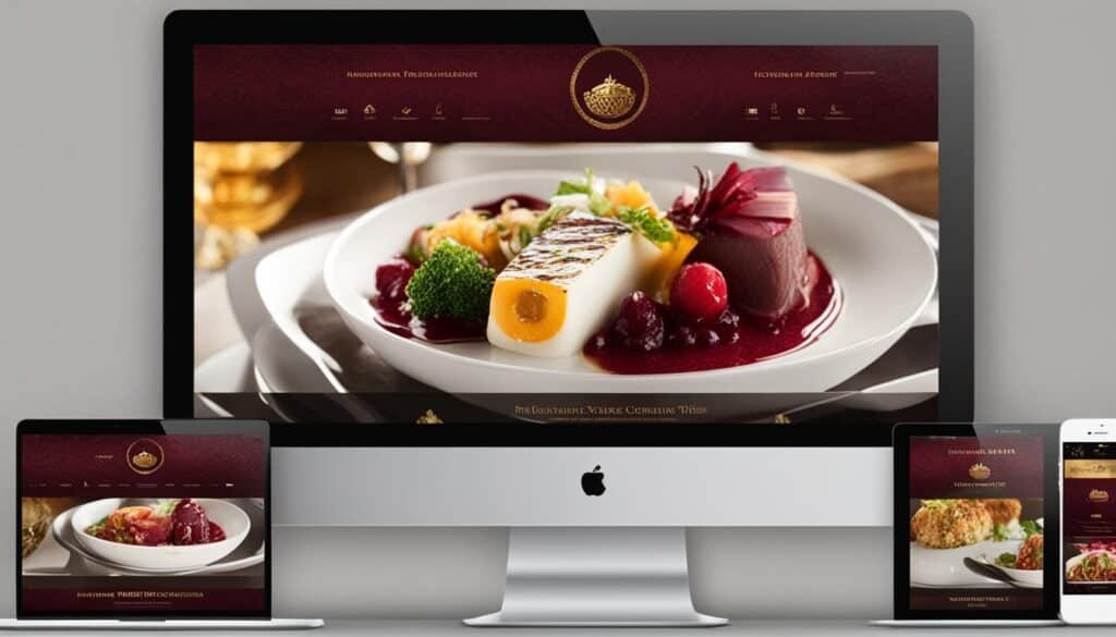 responsive restaurant website design