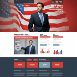 political campaign website