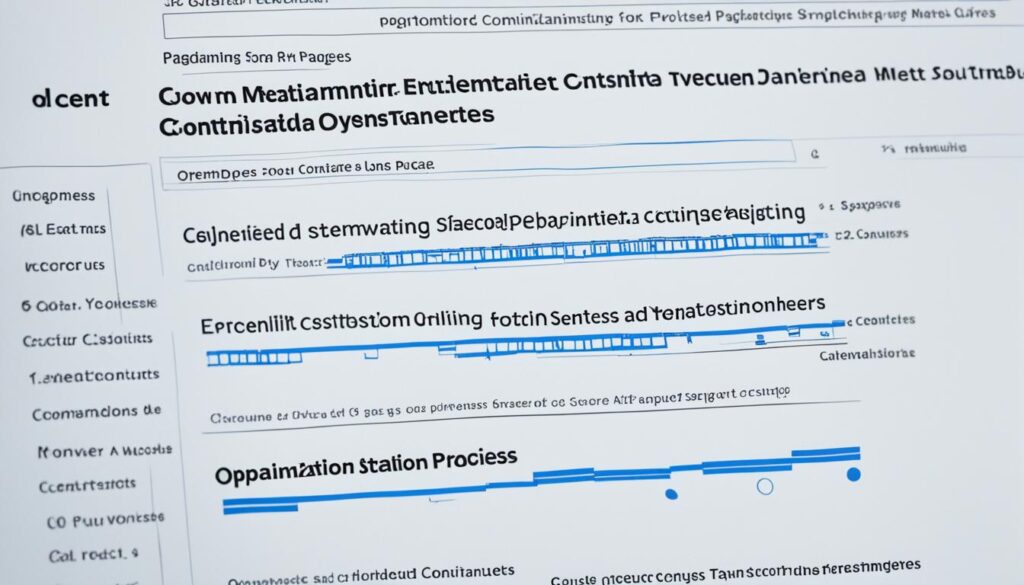 On-page optimization for paginated content