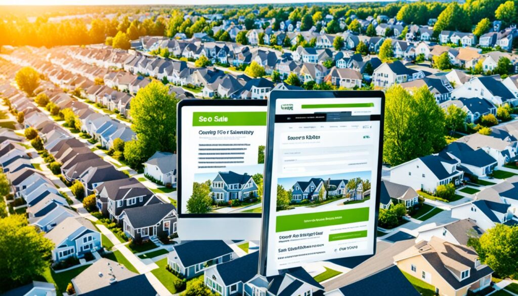 real estate website optimization