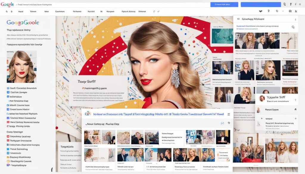 Knowledge Panel of Taylor Swift